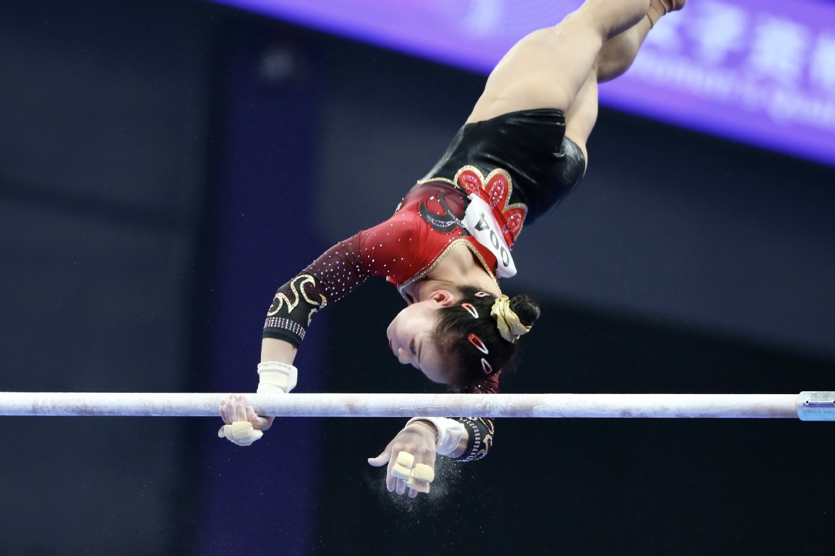 竞技体操冠军属于立陶宛选手 竞技体操冠军属于立陶宛选手